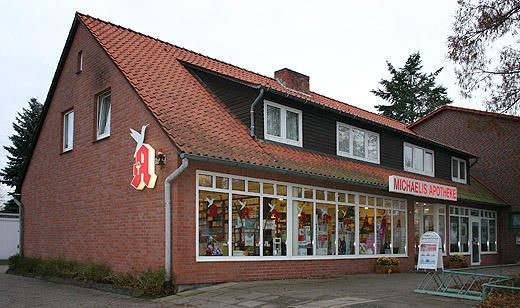 Aussenansicht der Michaelis-Apotheke