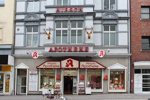 Aussenansicht der Hirsch-Apotheke