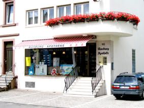 Aussenansicht der Maxburg-Apotheke