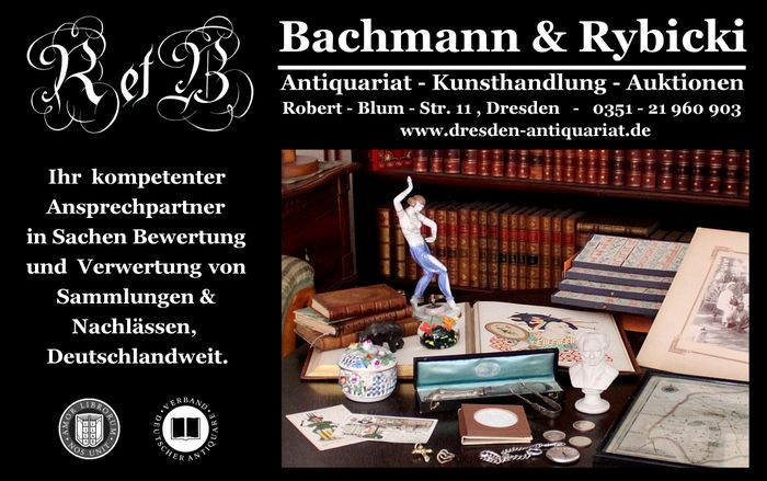 Antiquariat - Kunsthandlung - Antiquitäten Bachmann & Rybicki