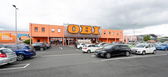 OBI Parkplatz Würzburg-Heuchelhof