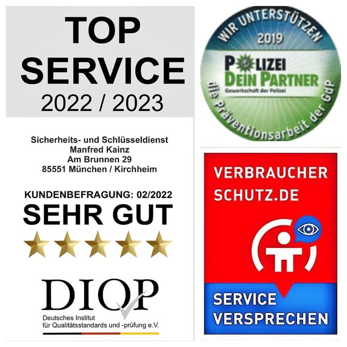 Top Service | Manfred Kainz Schlüsseldienst | München