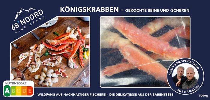 68°NOORD - King Crabs Die Königskrabben Spezialisten