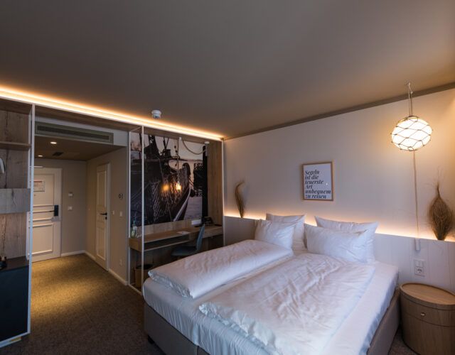 Doppelzimmer im Hafenhotel zu Putbus