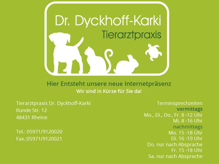 Tierarztpraxis Dr. Dyckhoff-Karki