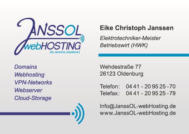 Janssol-eSystems, Eike Christoph Janssen