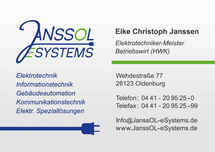 Janssol-eSystems, Eike Christoph Janssen