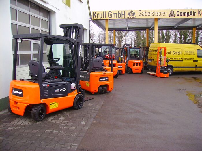 Krull GmbH Gabelstapler u. Kompressoren