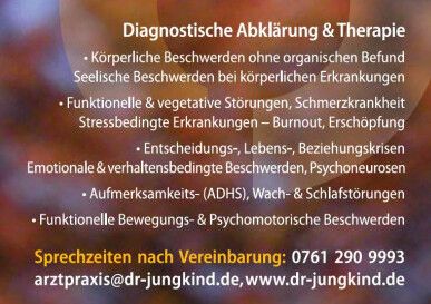 Dr. med. Kuno Jungkind - Facharzt für Psychosomatische Medizin & Psychotherapie