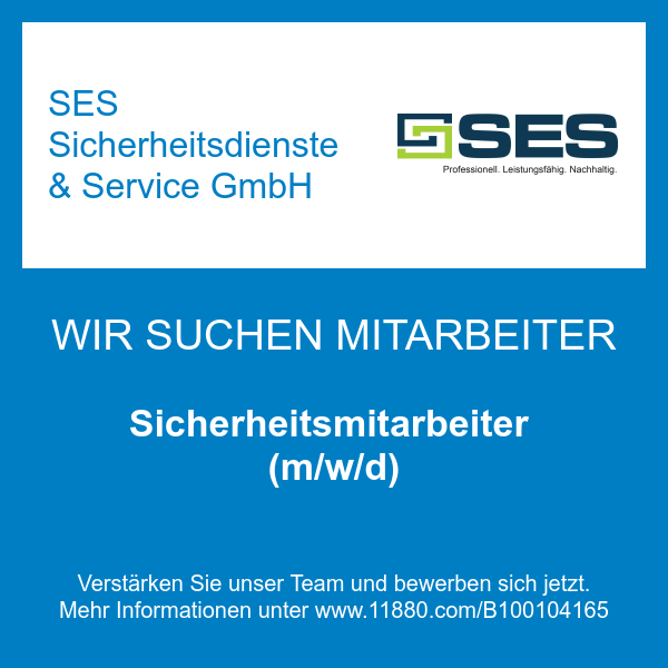 Sicherheitsmitarbeiter (m/w/d)