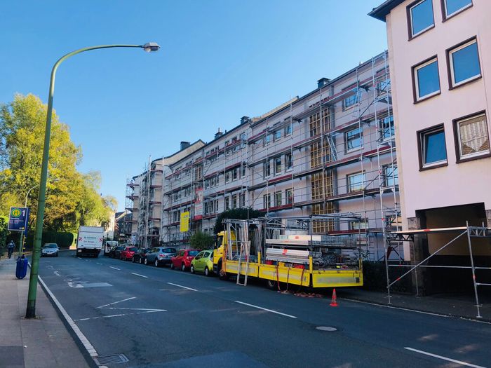 Projekt Fassadenanstrich Elisabethstr in Essen