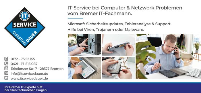 IT-Service Christian Dauer - PC, Handy, Multimedia Service & Reparatur