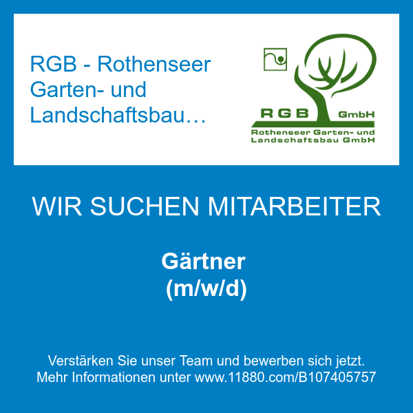 Gärtner (m/w/d)