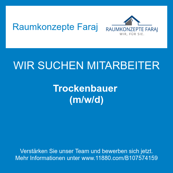 Trockenbauer (m/w/d)