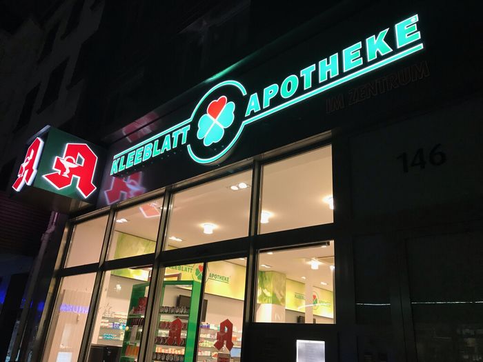 Kleeblatt Apotheke® im Zentrum