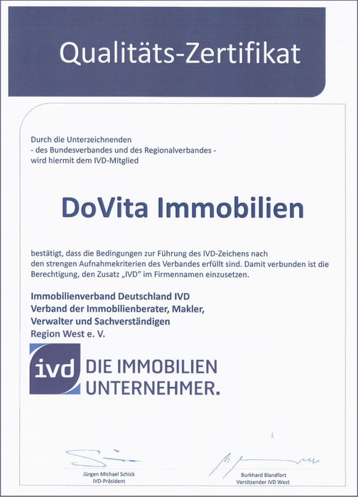 DoVita Immobilien - Immobilienmakler Dortmund