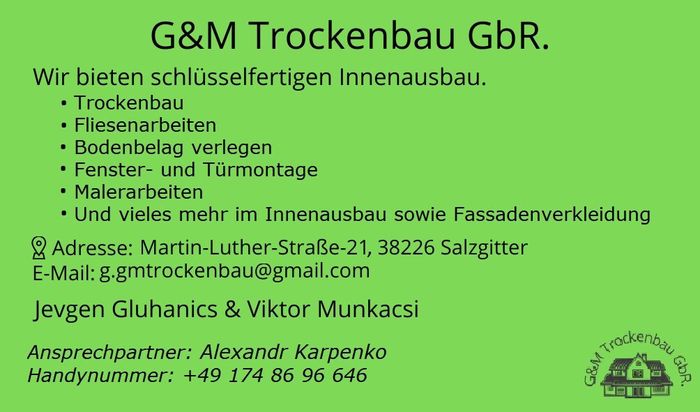 G&M Trockenbau GbR