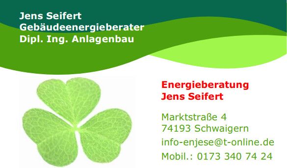 Energieberatung Jens Seifert