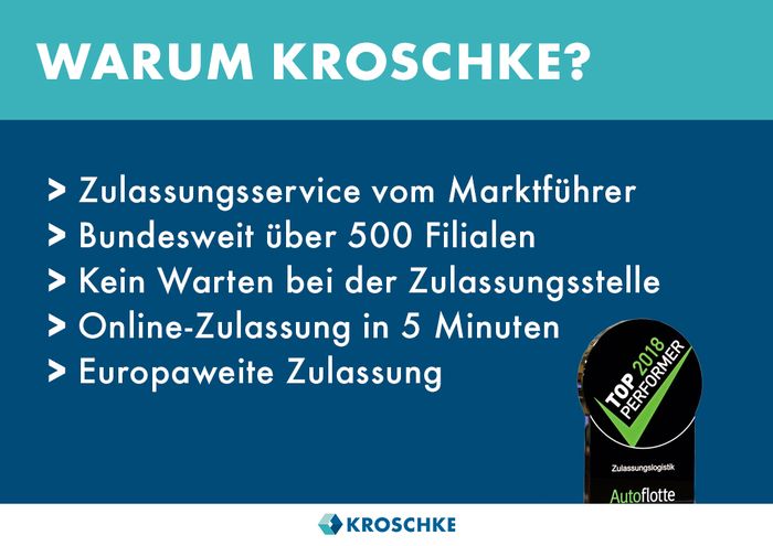 Kroschke Kfz Kennzeichen und Zulassungen