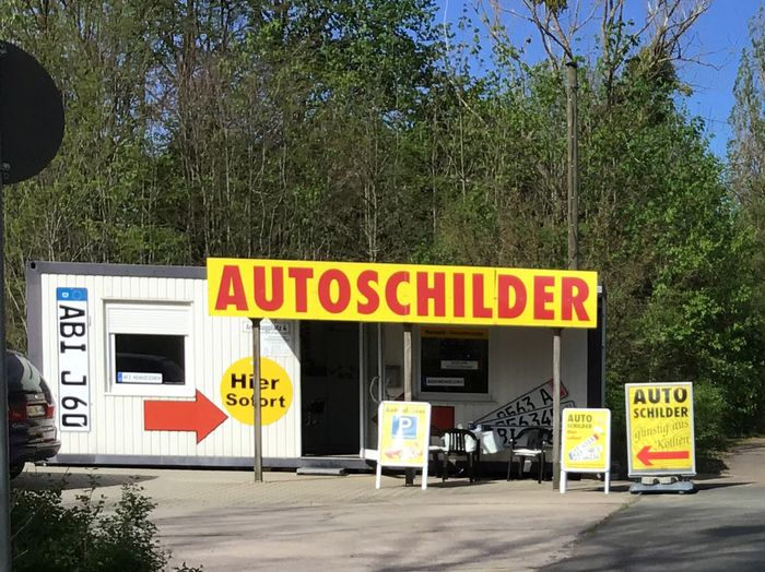 Autoschilder & Zulassungen Jürgen Schmidt Köthen