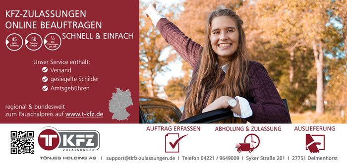 Autoschilder & Zulassungen Tönjes Düsseldorf