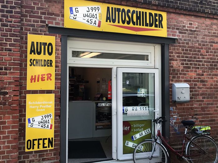 Autoschilder & Zulassungen ARS Gera