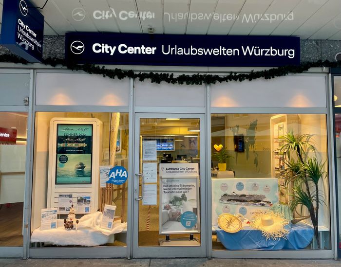 Reisebüro Urlaubswelten Lufthansa City Center Würzburg