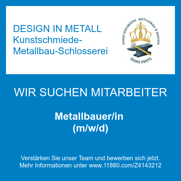 DESIGN IN METALL Kunstschmiede-Metallbau-Schlosserei