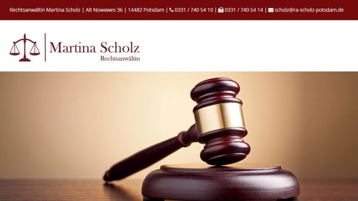 Rechtsanwältin Martina Scholz