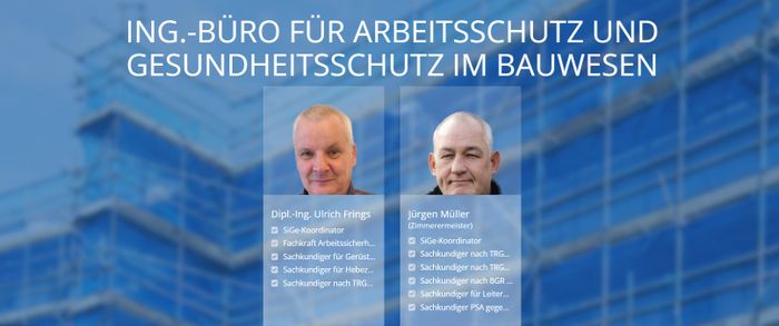 Müller + Frings GbR / Ing.-Büro für Arbeitssicherheit