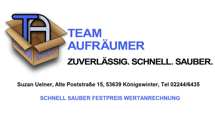 Team Aufräumer / Suzan Uelner