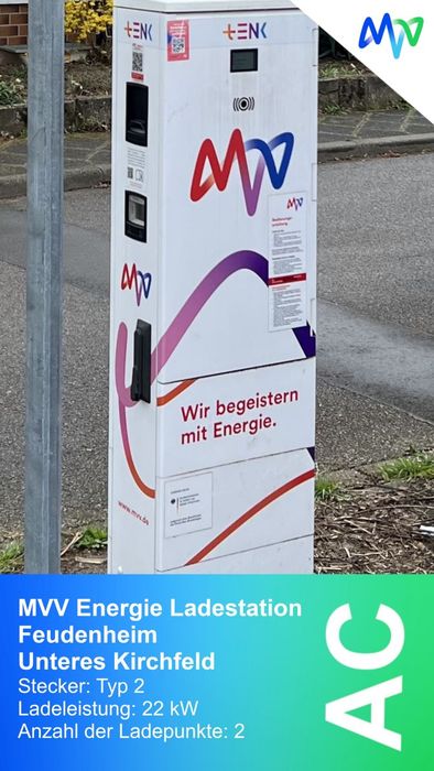 MVV Energie Ladestation