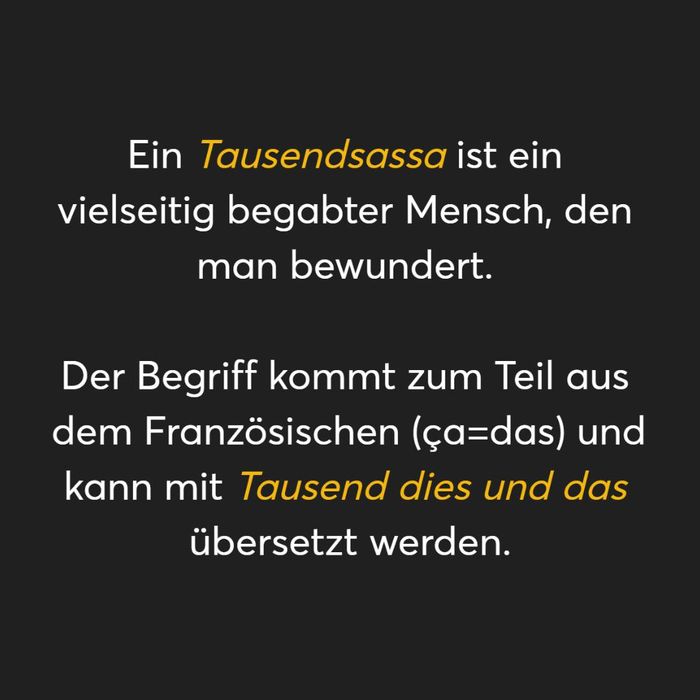 Tausendsassa - Chemnitz