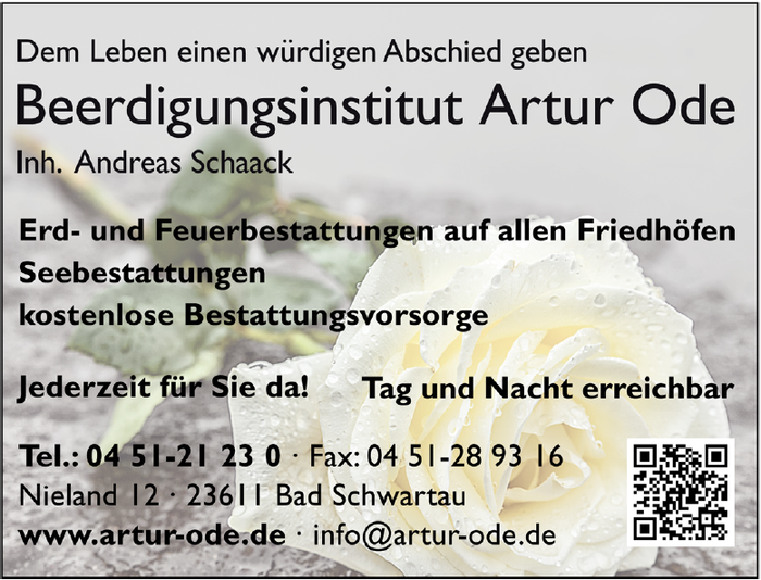 Beerdigungsinstitut Artur Ode Inh. Andreas Schaack e.K.