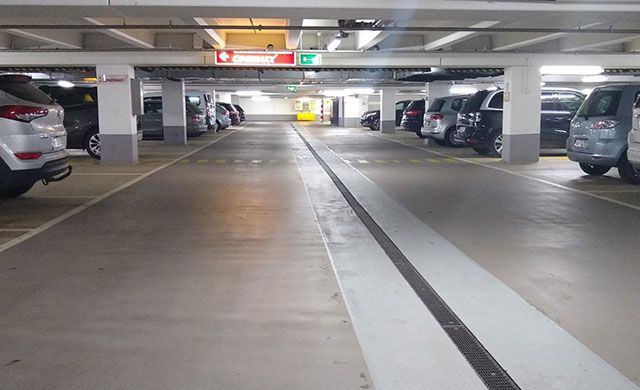 CONTIPARK Tiefgarage Wandsbek Quarree P1