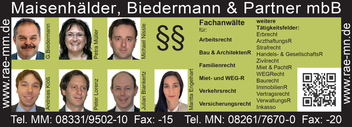 Maisenhälder, Biedermann & Partner mbB